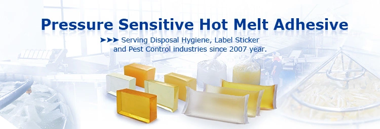 Pressure Sensitive Hotmelt Glue Adhesive Pshma Odorless Disposal Personal Care Hygiene Product